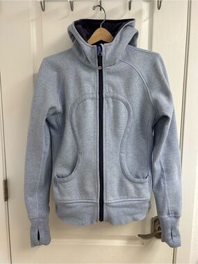 Lululemon Scuba Hoodie Vintage Light Blue size 6